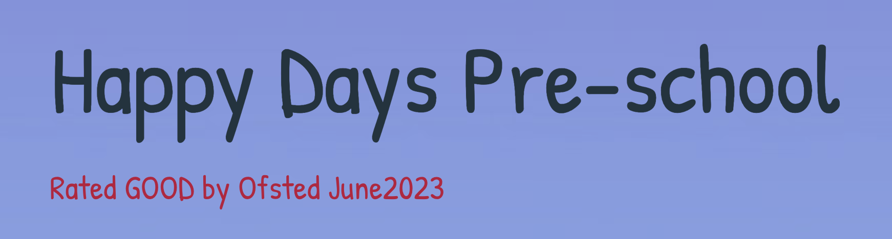 Happy Days Pre-School